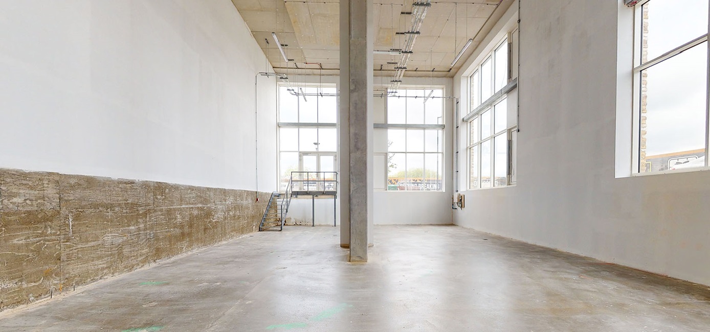 Empty commercial space